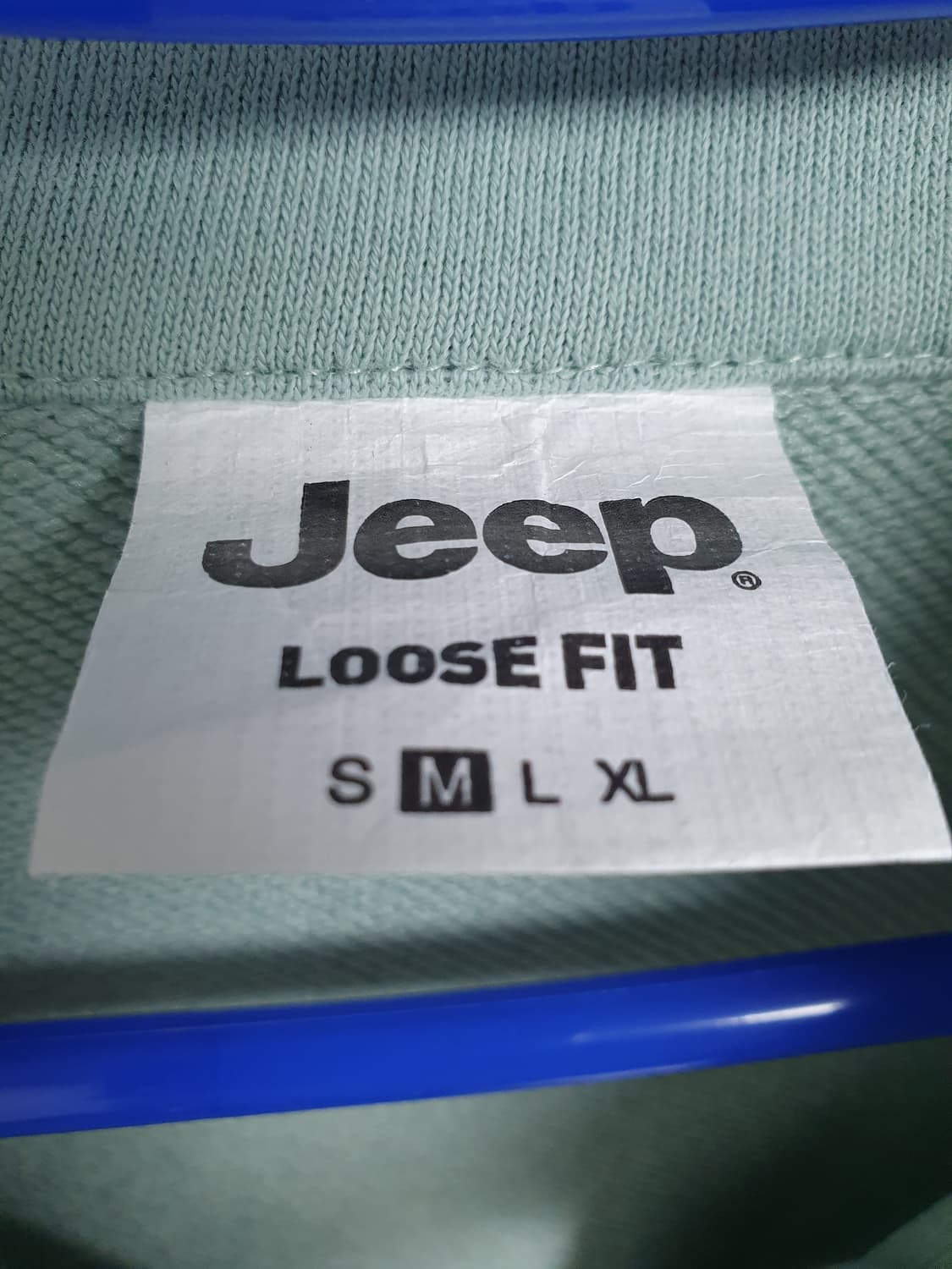 Jeep 루즈핏 반집업 맨투맨 상품이미지2