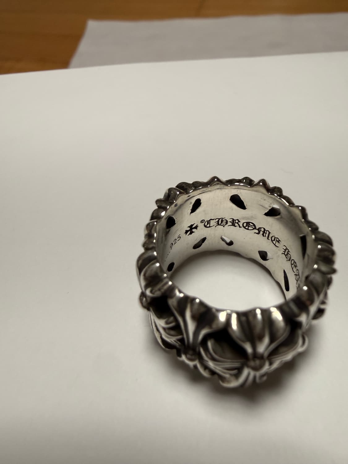 크롬하츠 세메터리 링 us7 매장판 상품이미지4