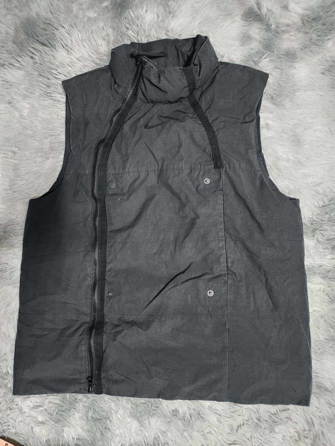 나이키 테그백 블랙 패딩 조끼 베스트 상품이미지1