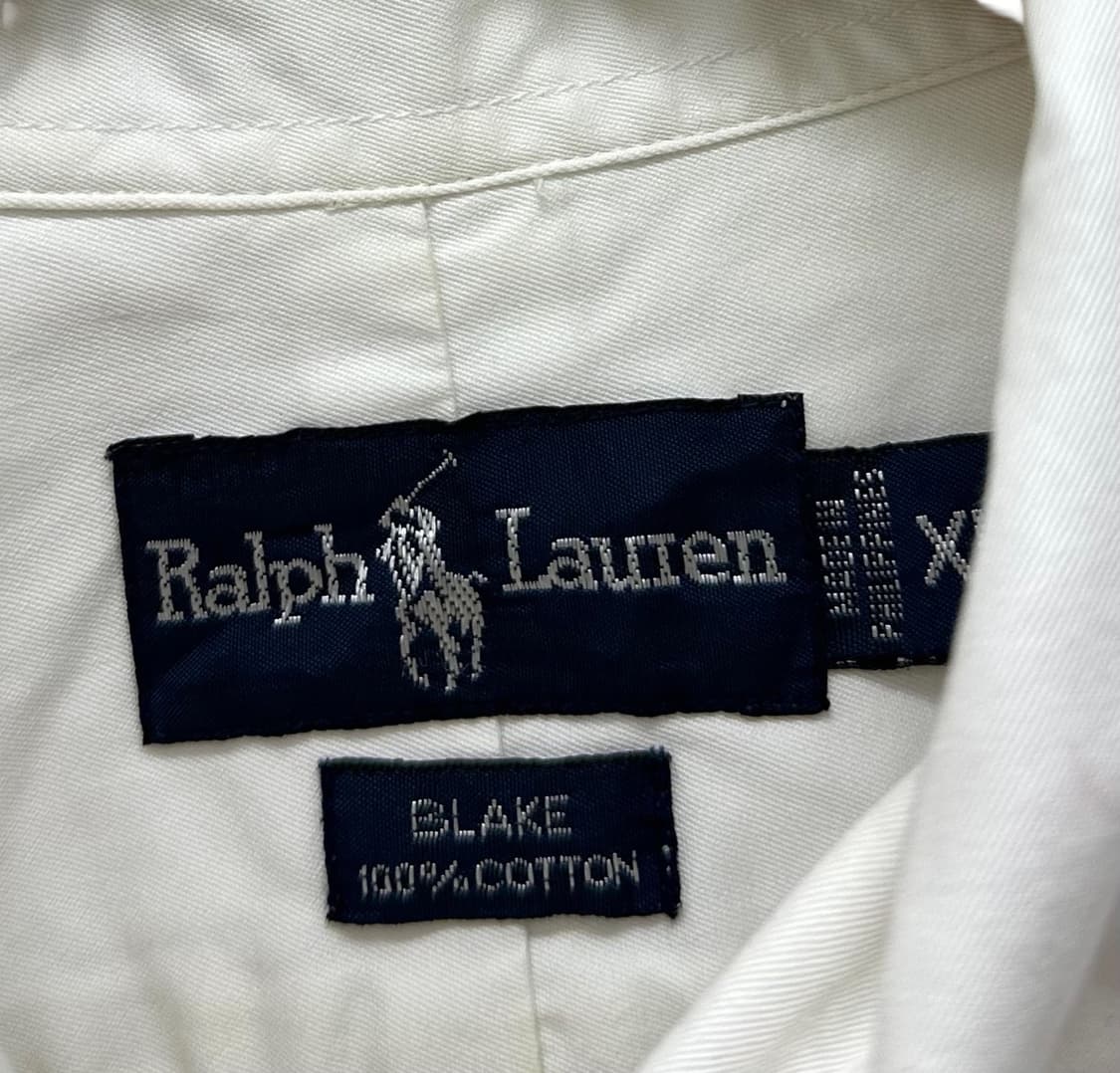 00s 폴로 블레이크 옥스포드 셔츠 화이트 (XL~2XL) 상품이미지4