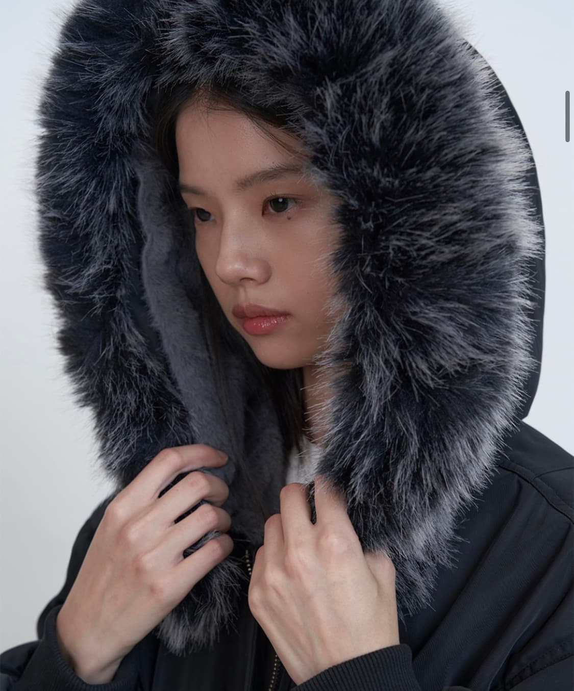 아크틱 후드 MA-1 봄버 (블랙) 상품이미지2