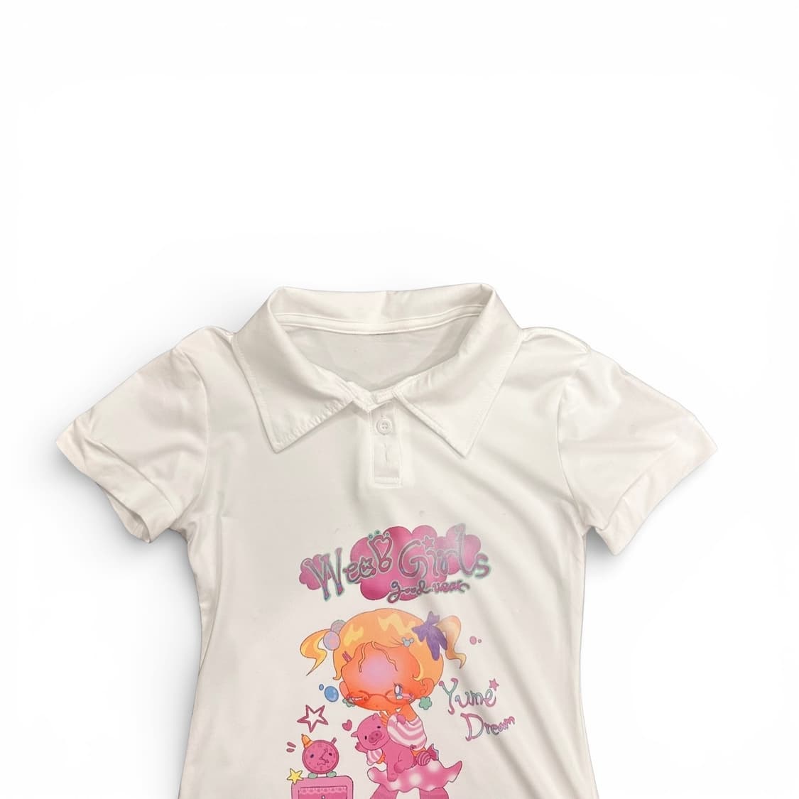 Weebi Girls White Top 상품이미지2