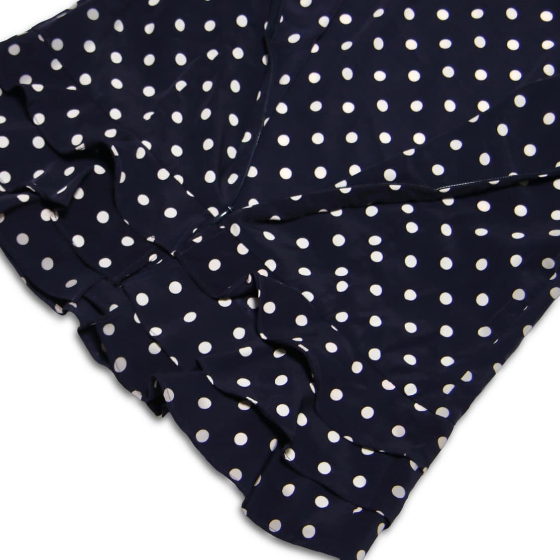 Navy Frill Dot blouse 상품이미지3