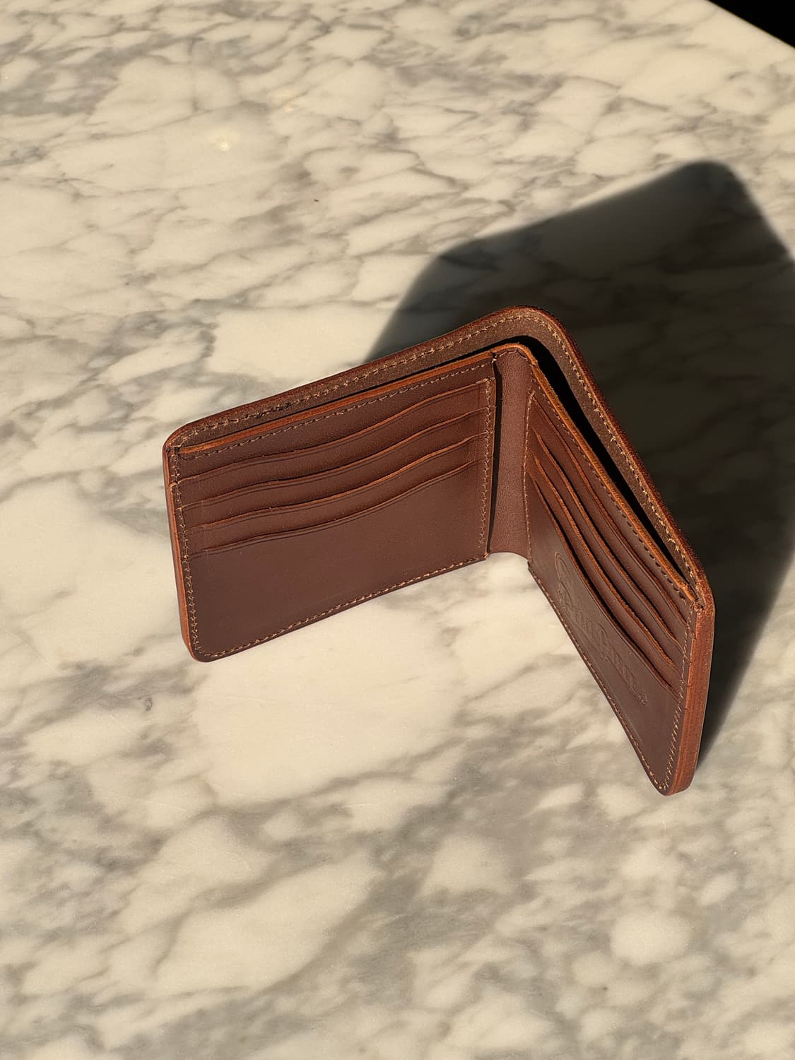 사시코 스티치 데님 반지갑 상품이미지8