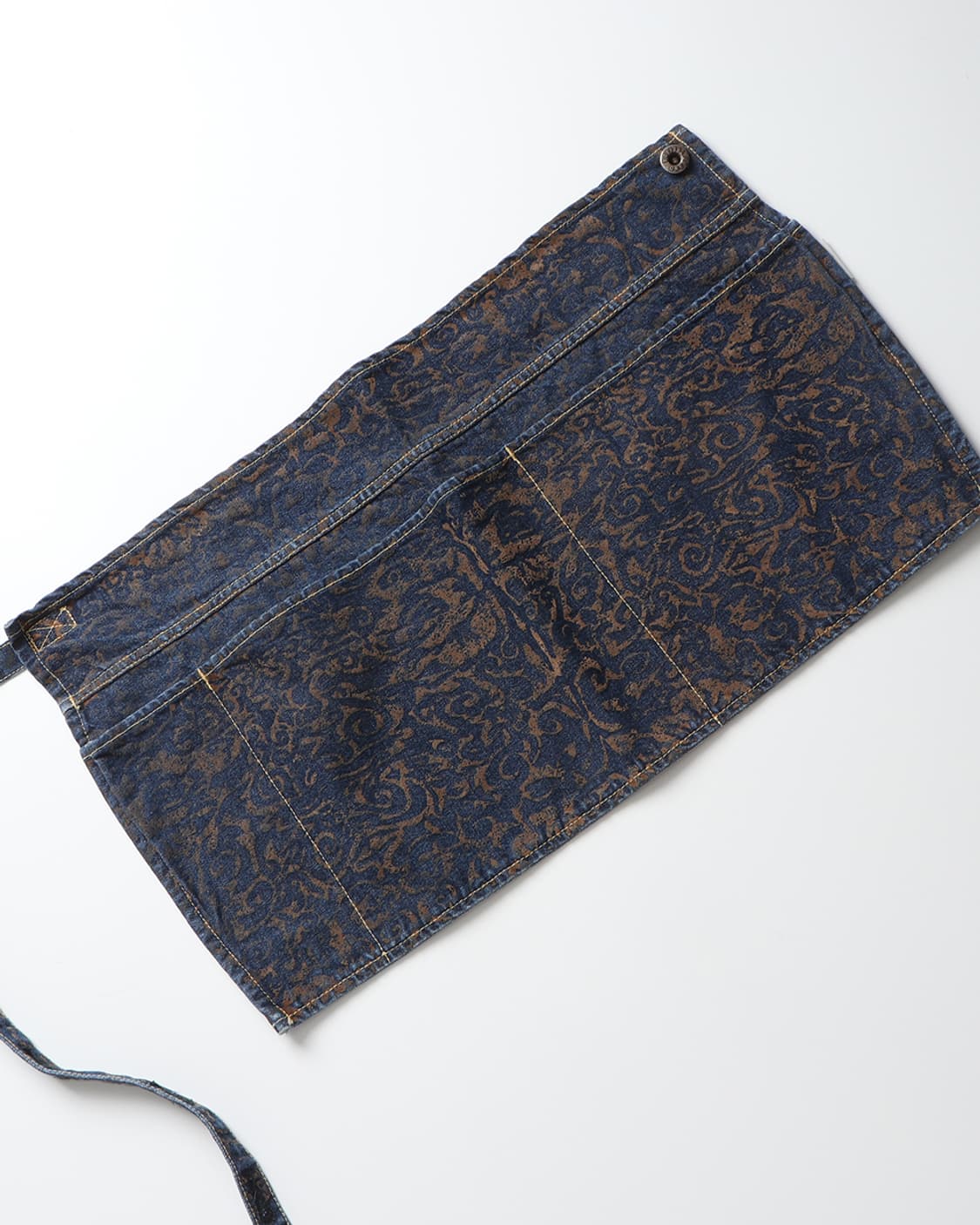 KAPITAL Wrap Denim Damask Apron 상품이미지2