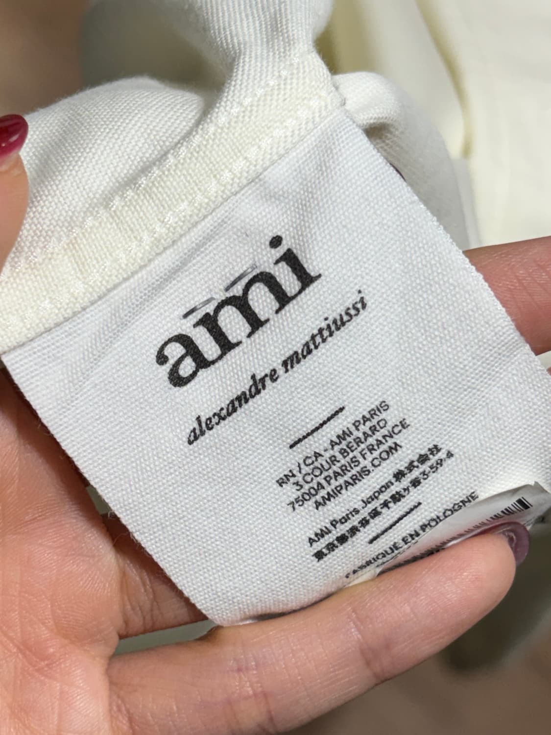 Ami 아미 옥스퍼드 셔츠 상품이미지6