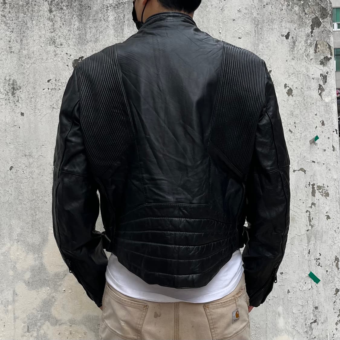 빈티지 퀼팅 패널 라이더 자켓 (105) 상품이미지10