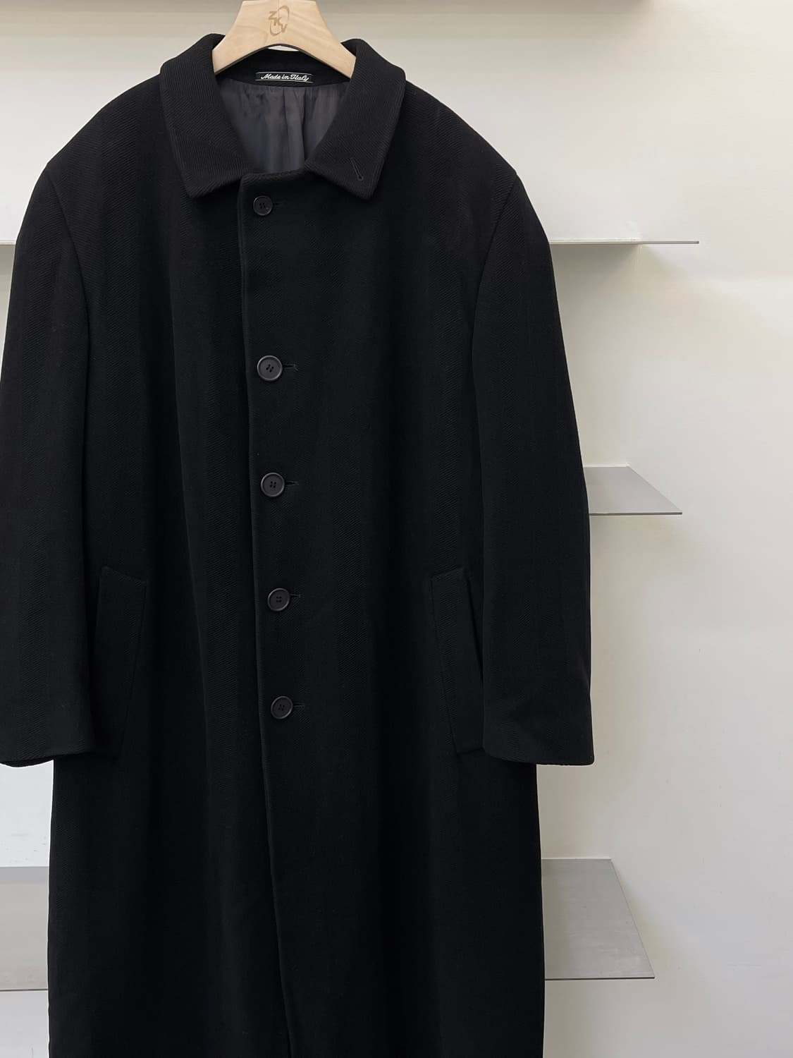 마니 바이 조르지오아르마니 8-90s 이태리 울 맥시코트 상품이미지3