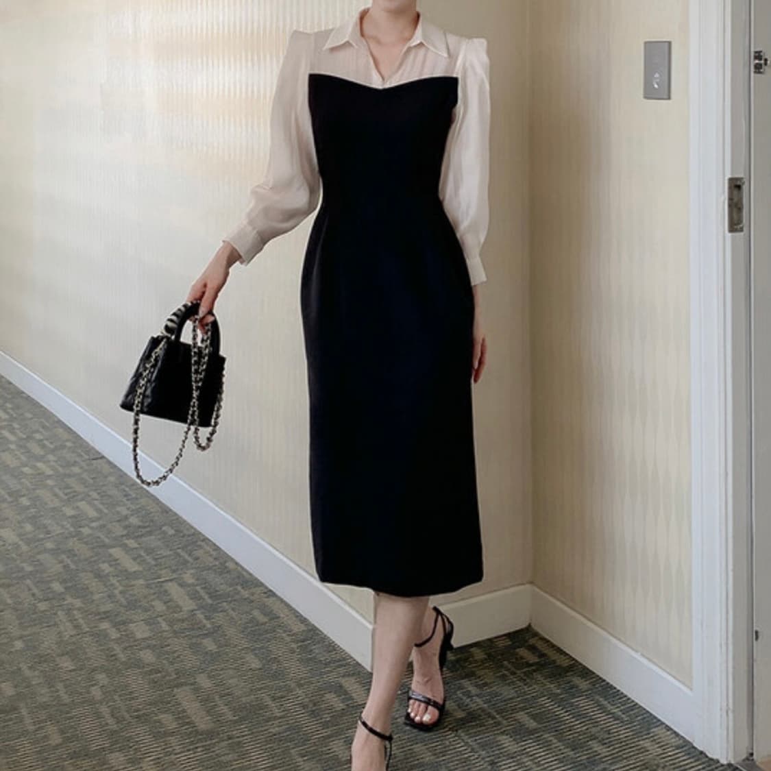 달리호텔 하객룩 원피스 m 상품이미지1