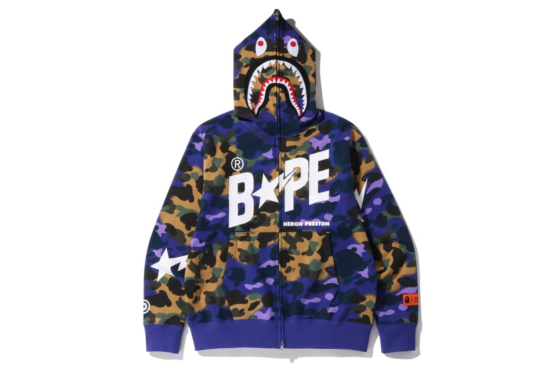 [판매] 베이프 헤론프레스톤 BAPE Heron Preston 후드집업 상품이미지1