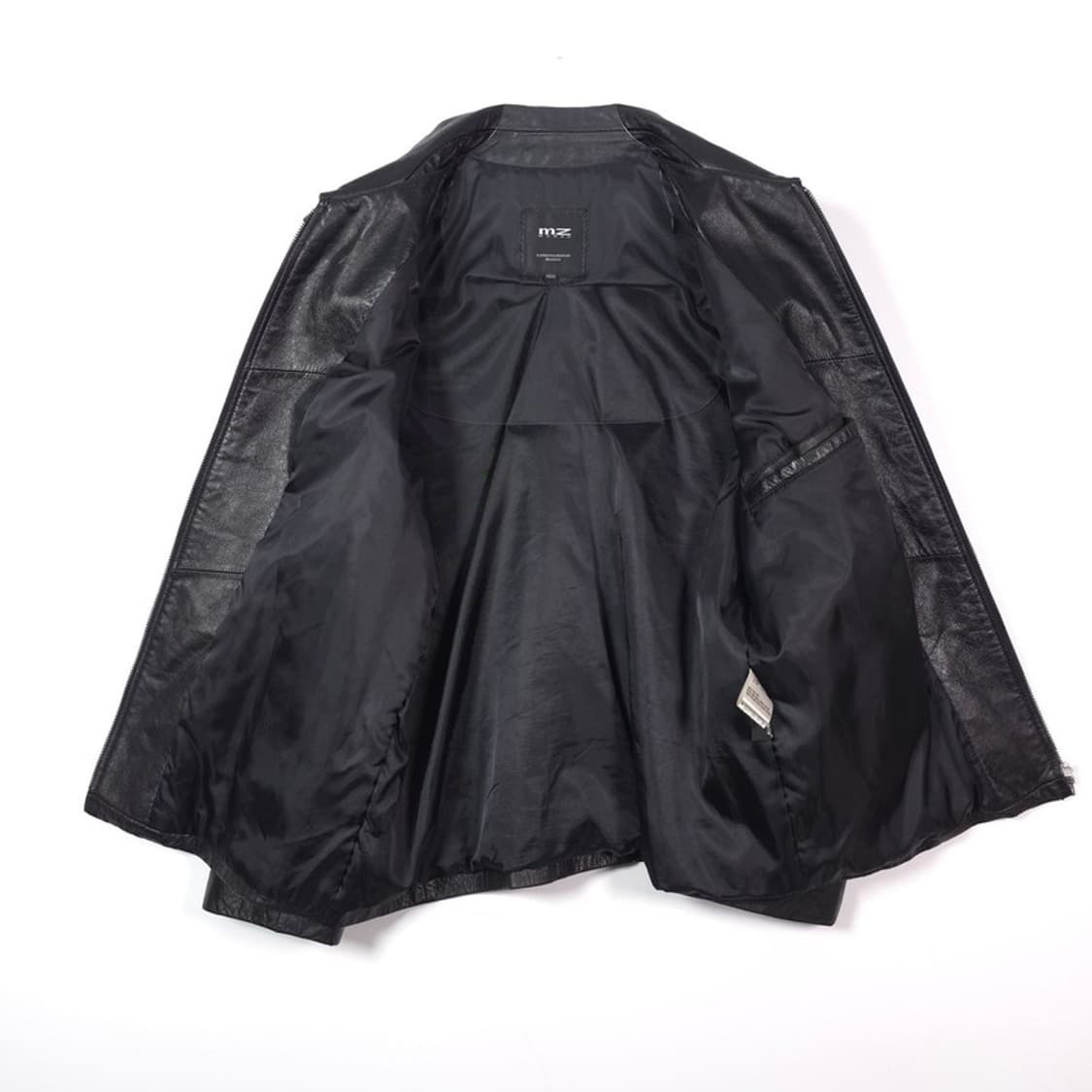 마르조 미니멀 램스킨 양가죽 집업 자켓 L 상품이미지5