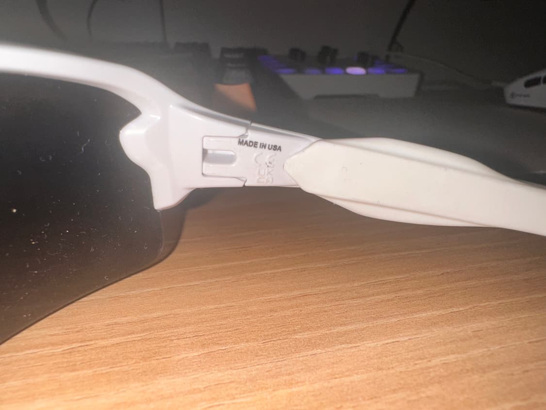 오클리 플락 2.0 화이트 선글라스 상품이미지3