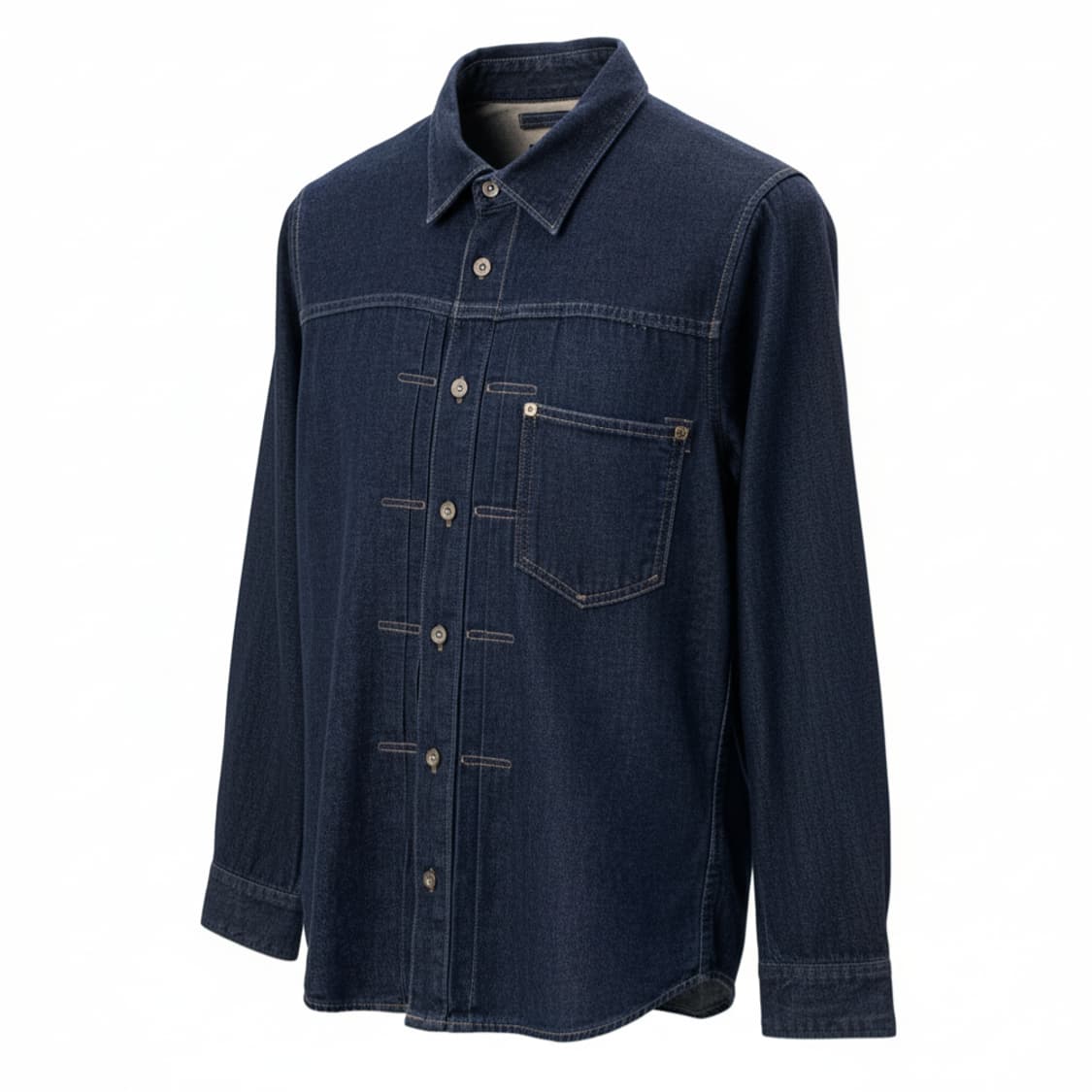 John bull 스티치 포인트 데님 셔츠 1922 상품이미지1
