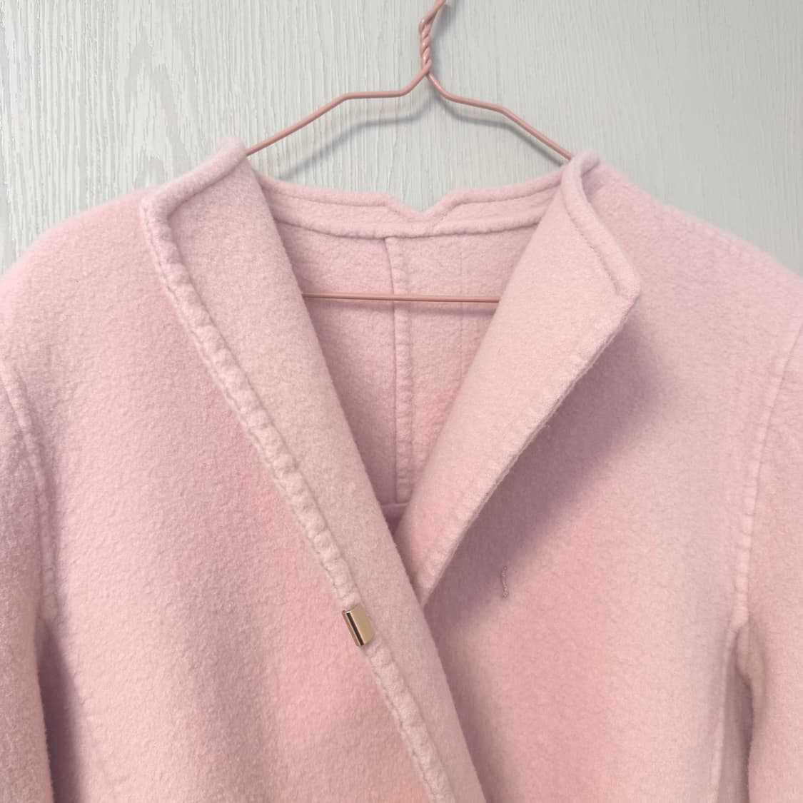 존스 jons 울 핑크 코트 (정가 66만) 상품이미지5