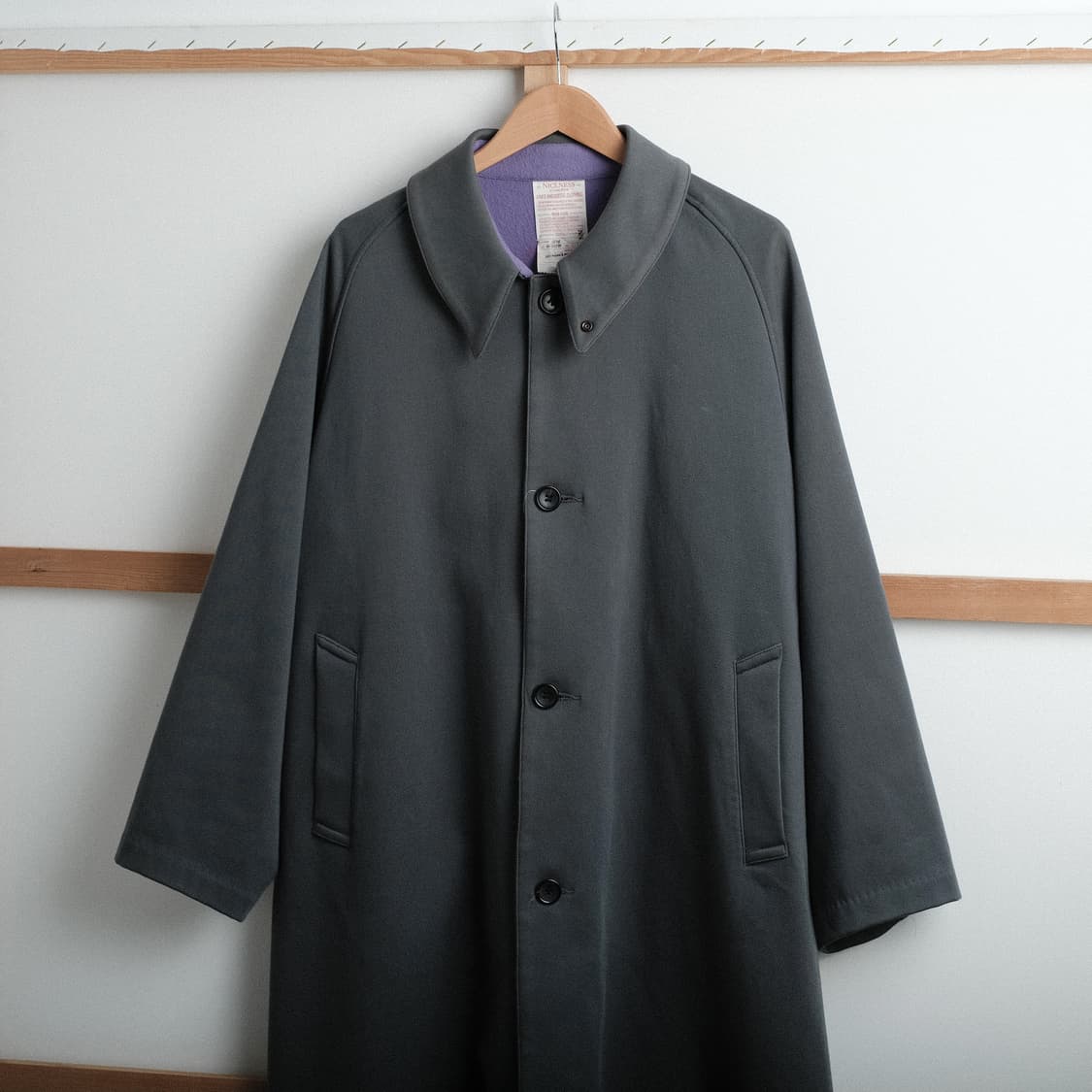 나이스네스 Gene 더블 위브 오버코트 L(105사이즈) Niceness 상품이미지4