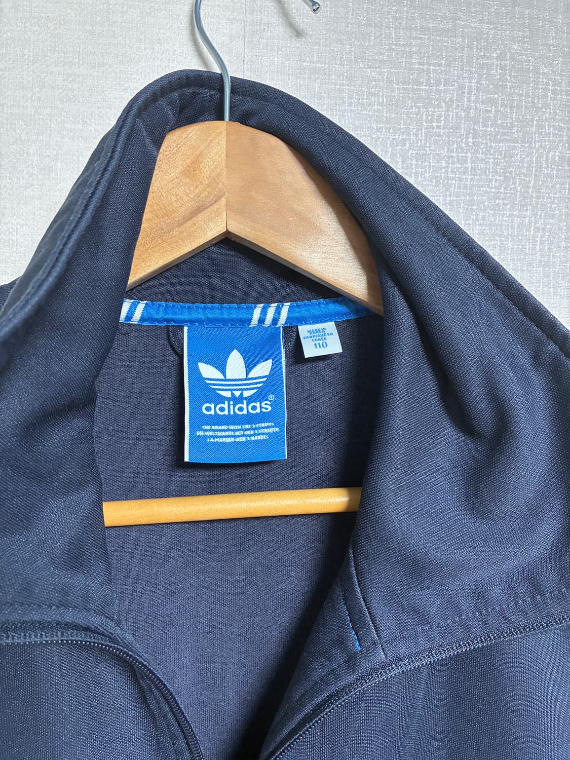빈티지 아디다스 유로파 져지 네이비 2XL 상품이미지3
