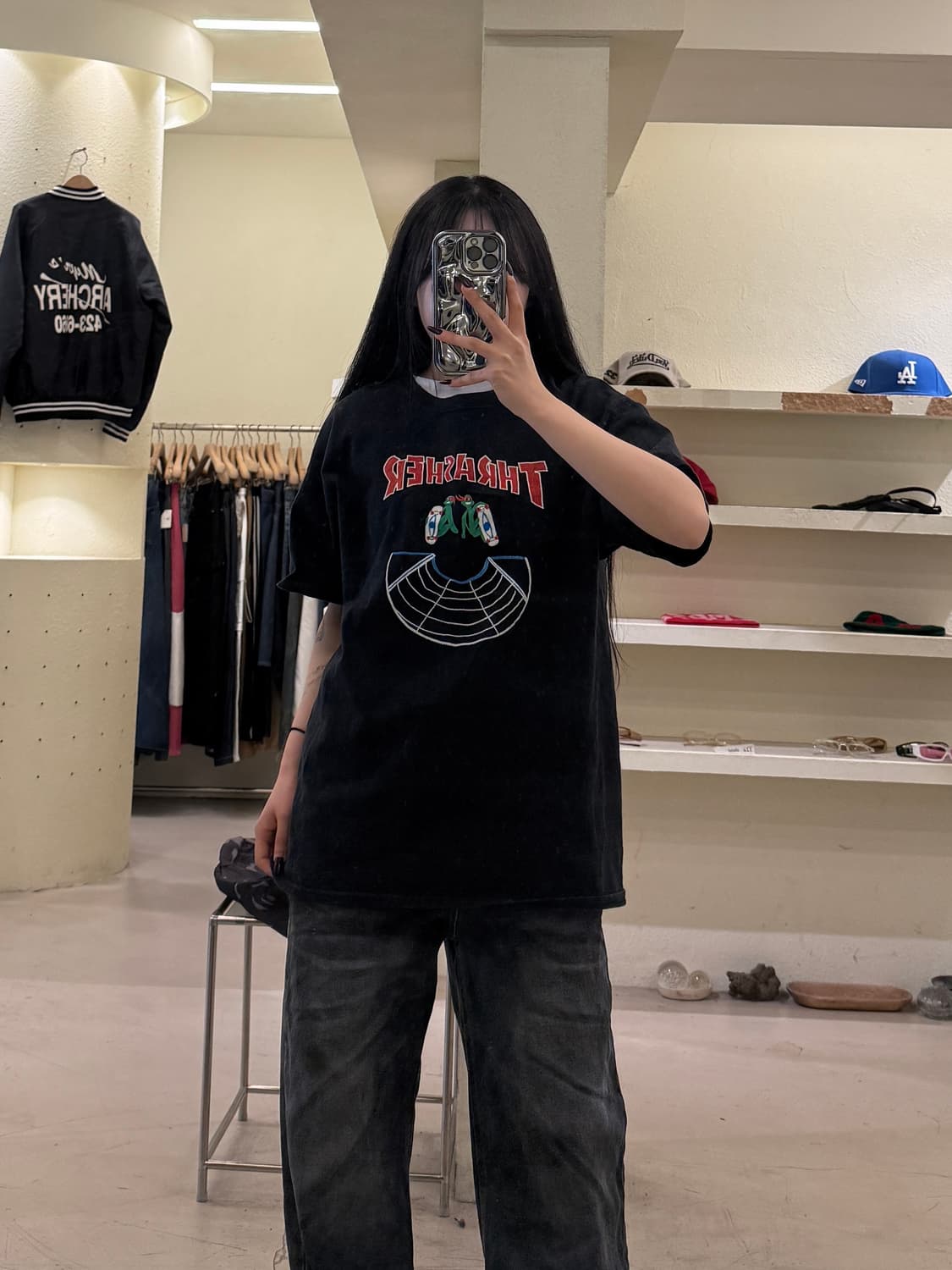 트레셔 닌자거북이 그래픽 반팔 티셔츠 U1703 상품이미지1