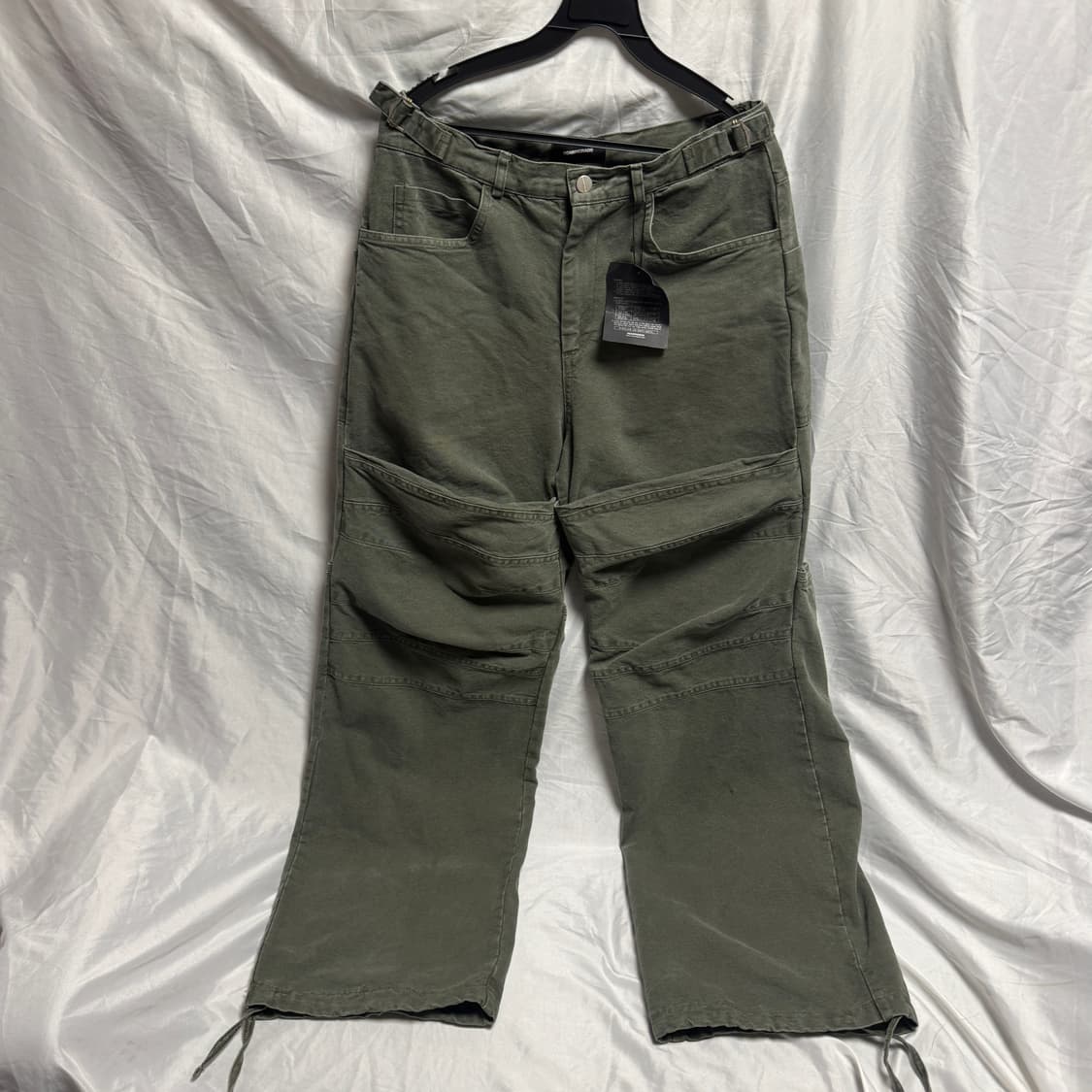 로어링라드 워시드 플립 니 팬츠 m 상품이미지3