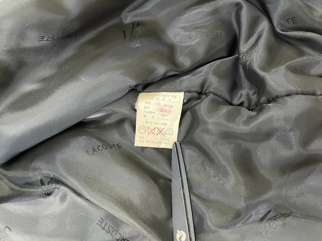라코스테 모직자켓 XL 상품이미지7