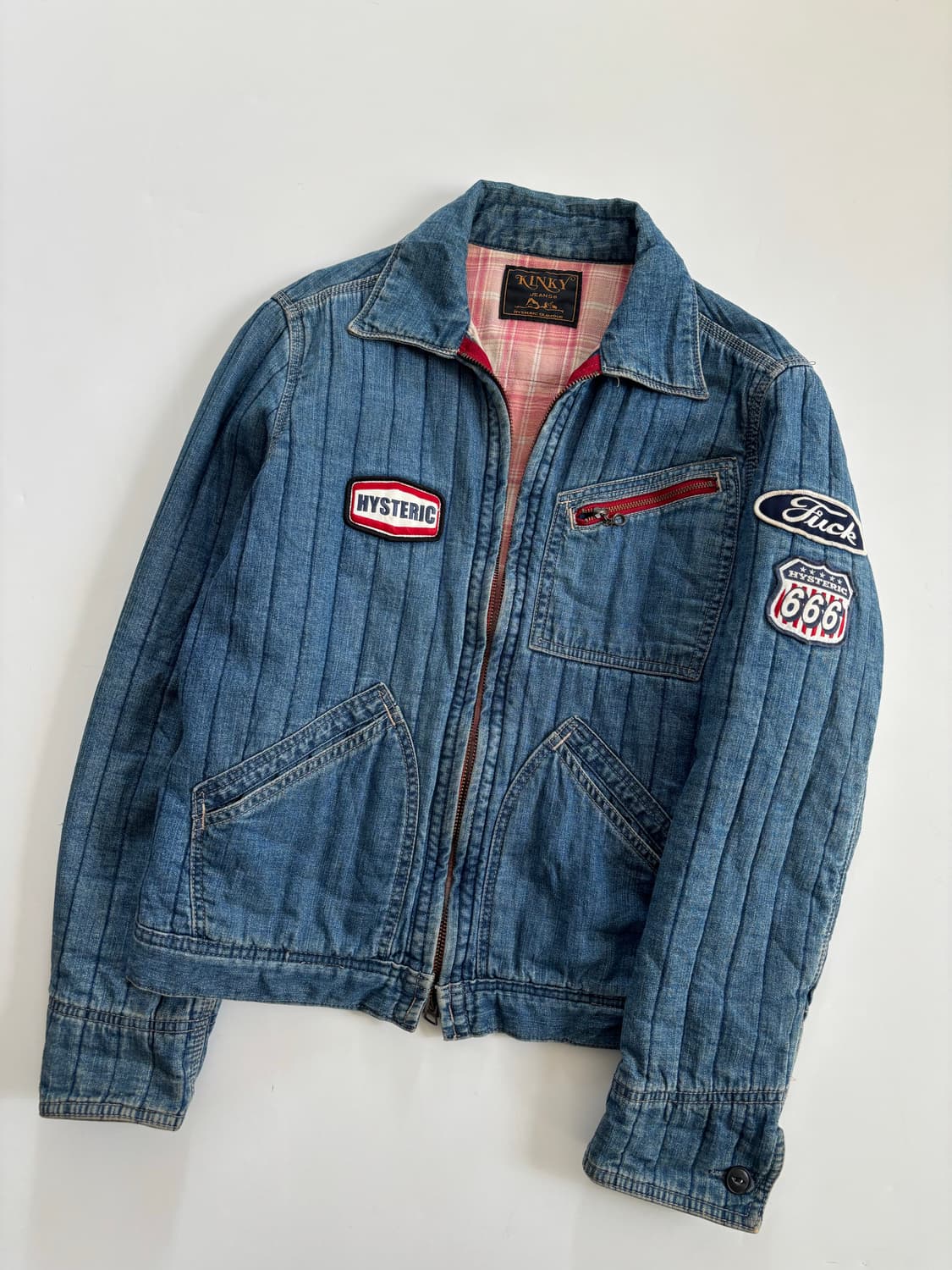 Hysteric Glamour 히스테릭글래머 데님 패치워크 자켓 상품이미지1