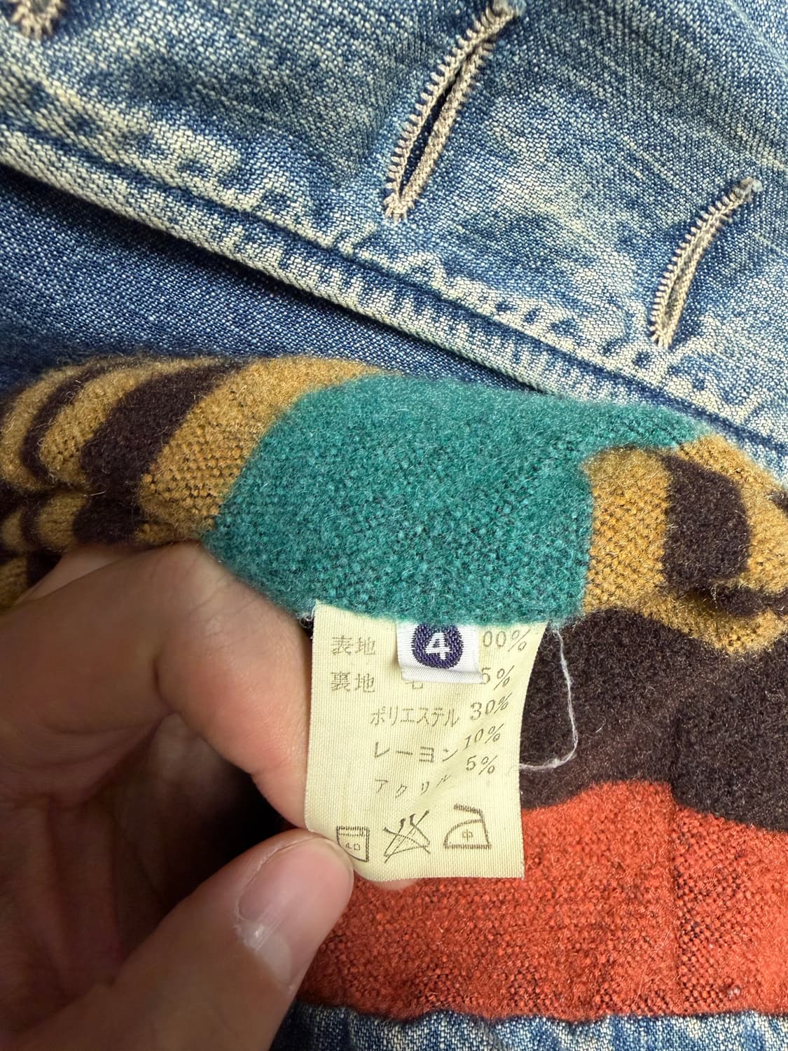 KAPITAL 데님 자켓 상품이미지8