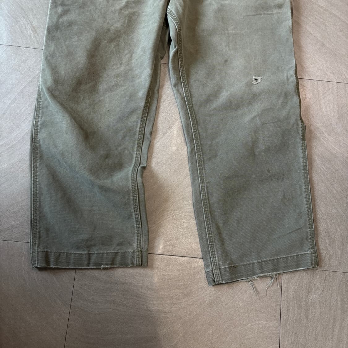 칼하트 정품 오리지널 모스 그린 카펜터 팬츠 상품이미지9