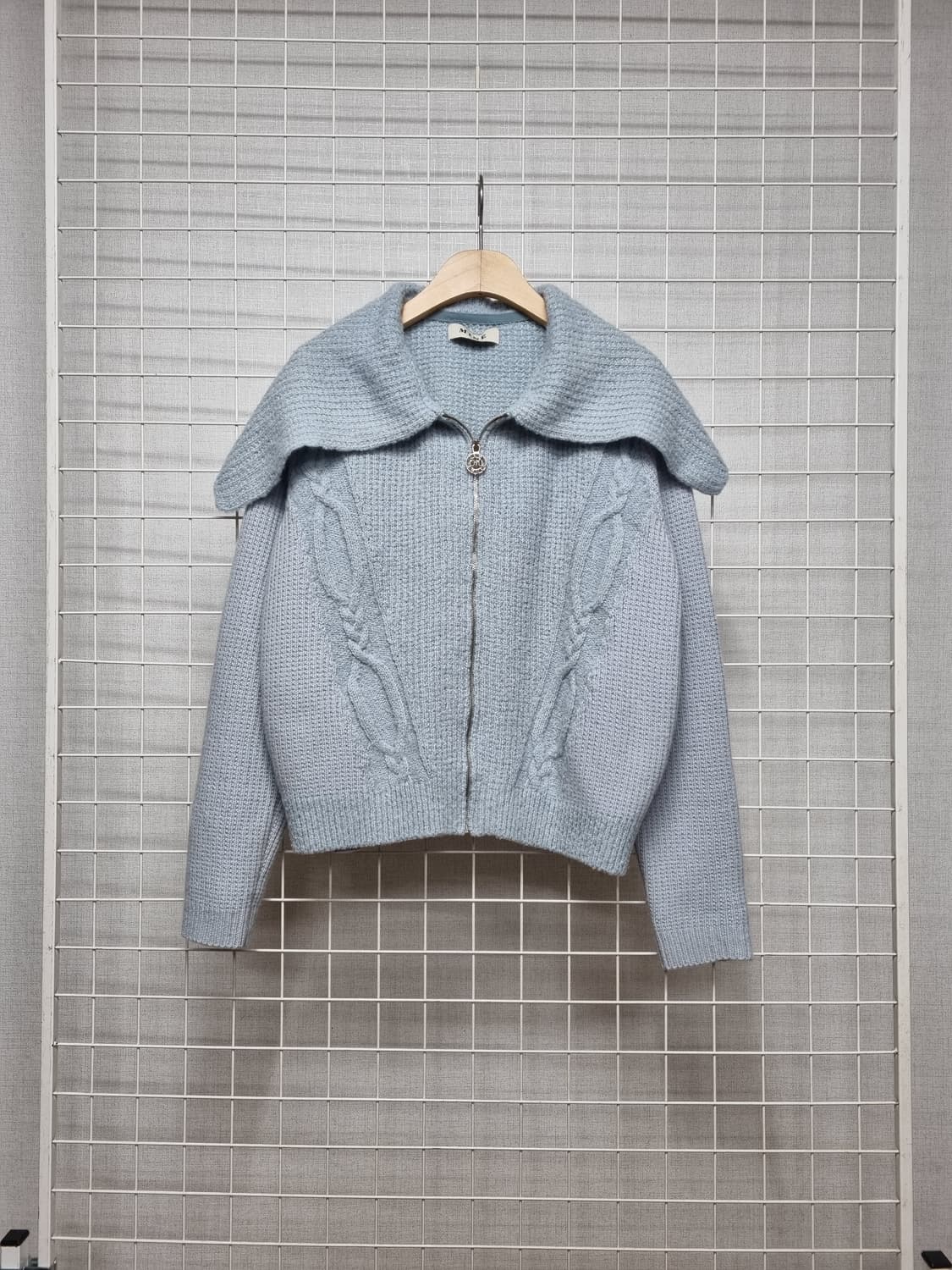 MINE 마인 세일러카라 니트가디건 상품이미지1