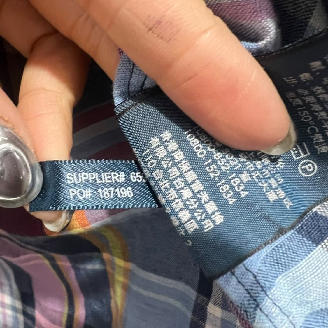 폴로 랄프로렌 린넨 체크 셔츠 상품이미지8