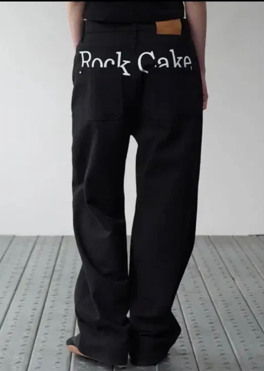 락케이크 블랙 데님 팬츠 Rock Cake 상품이미지1