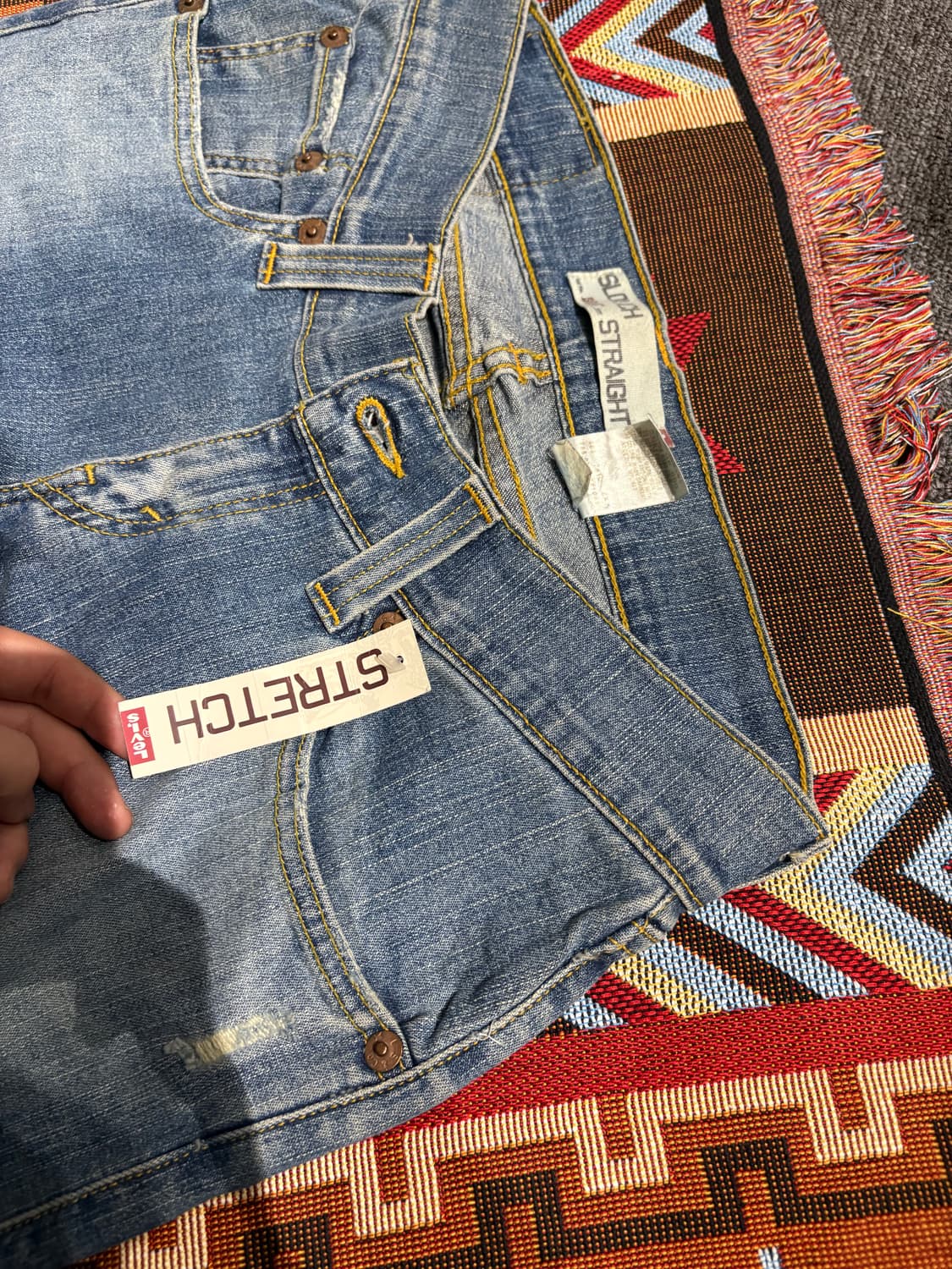 리바이스 504 슬라우치 핏 데님팬츠(새상품) 상품이미지3