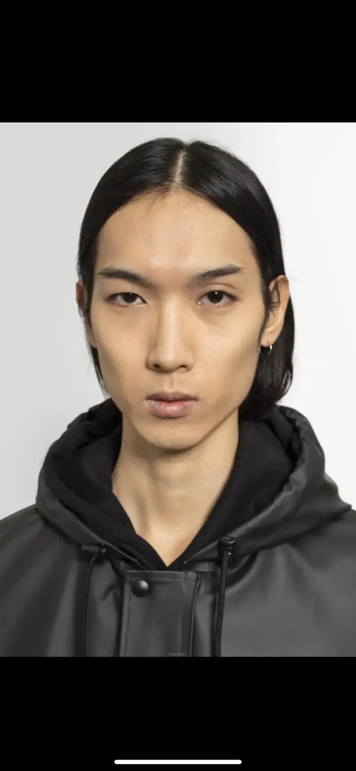 신품 21FW 베트멍 고딕 로고 레인코트 상품이미지2