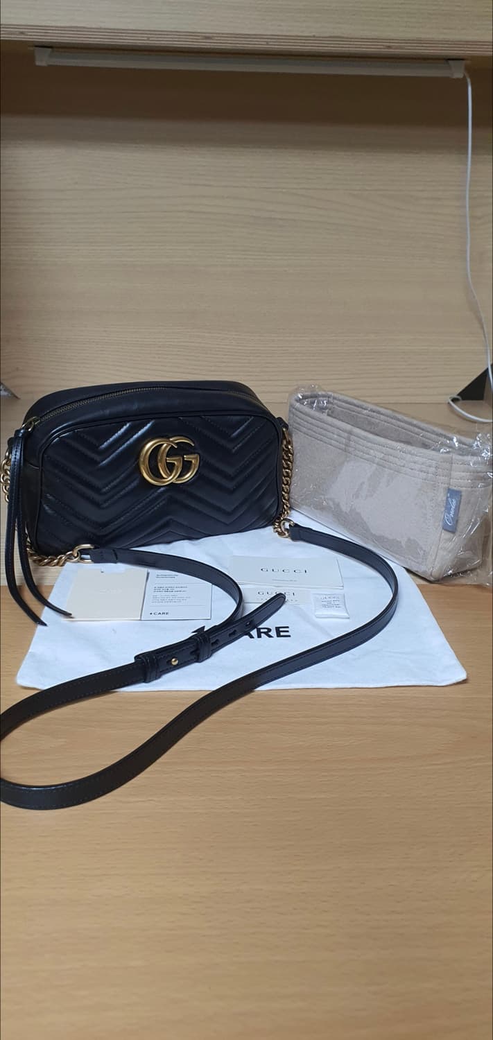 구찌 마틀라세 크로스/크로스백 스몰 새상품급 정품(감정서O) 상품이미지2