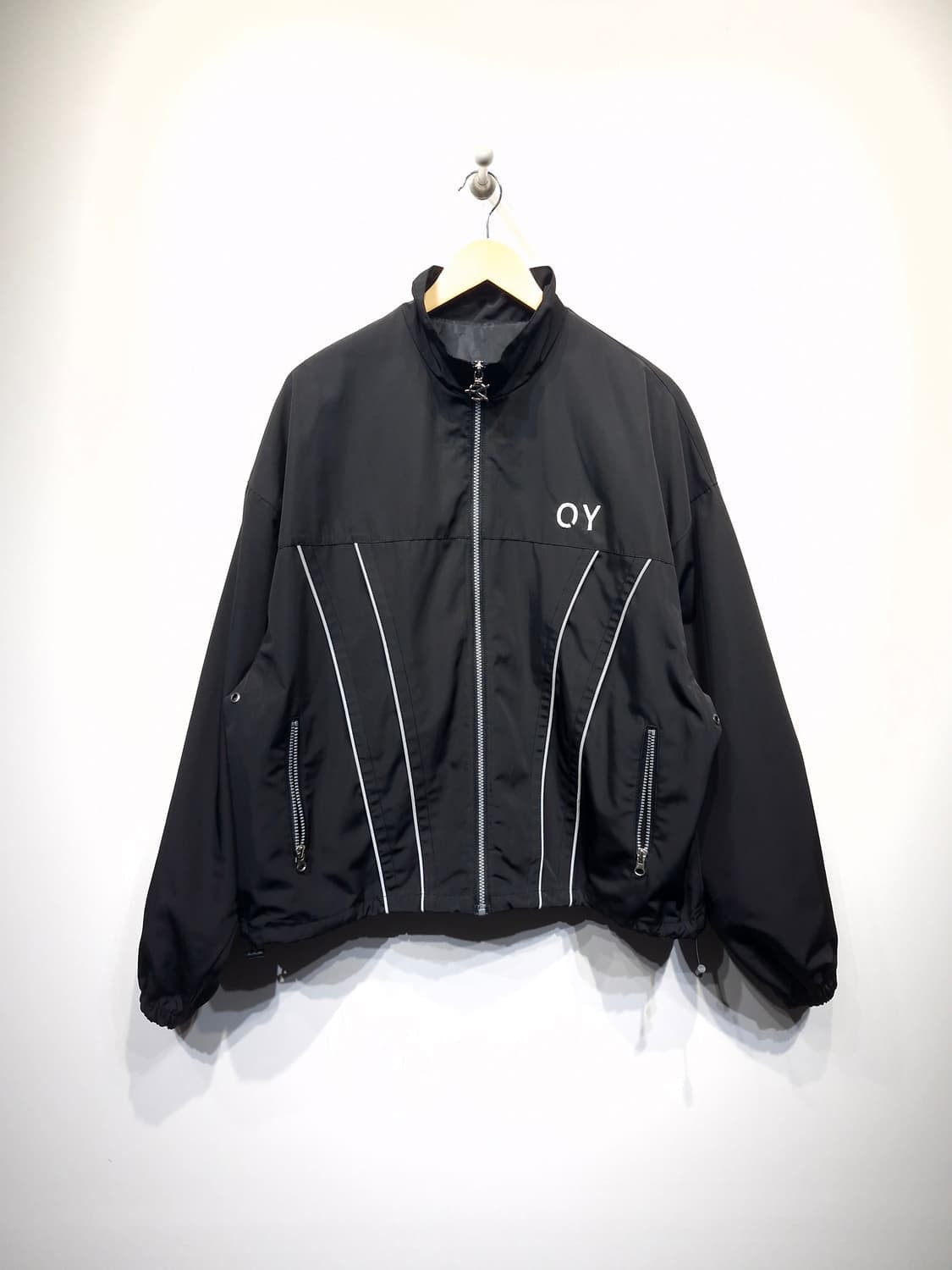 OY오와이 커브 라인 트랙 자켓 상품이미지3