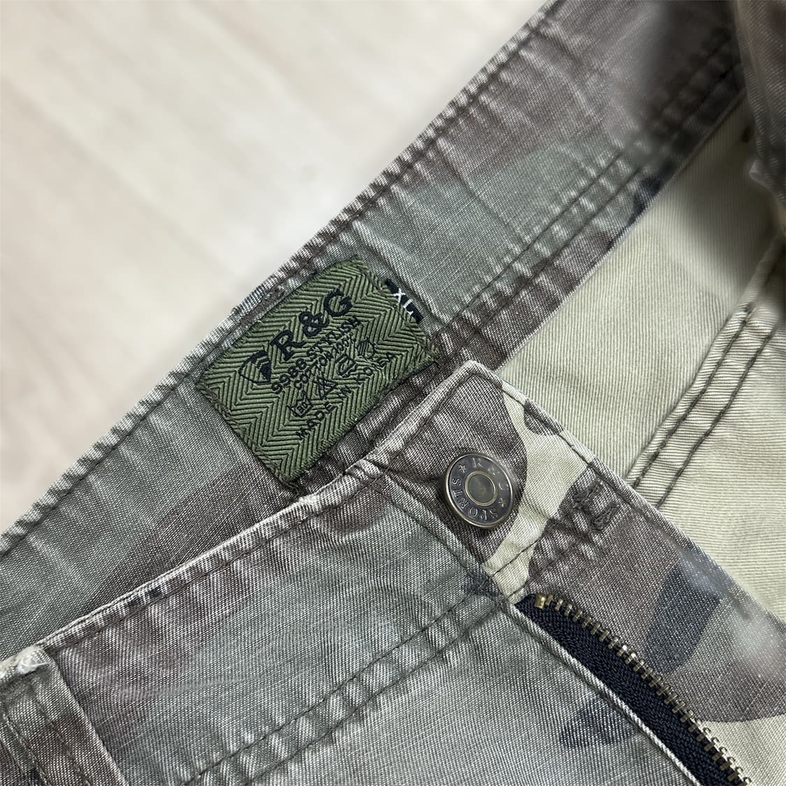 R&G 카모플라쥬 포켓 카고 팬츠 상품이미지6