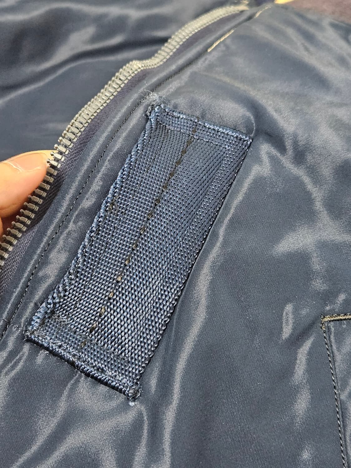 버즈릭슨 B-15C(MOD) 자켓에어포스 블루 36사이즈 90~00s 상품이미지5