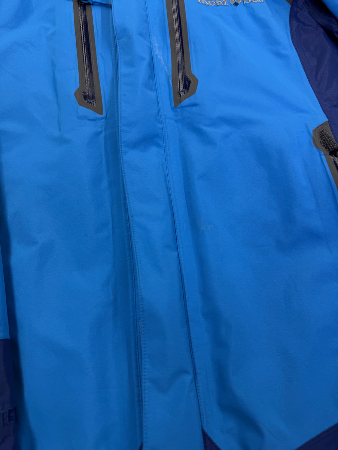 몽벨 고어텍스 나일론 블루 바람막이 자켓 M 상품이미지5