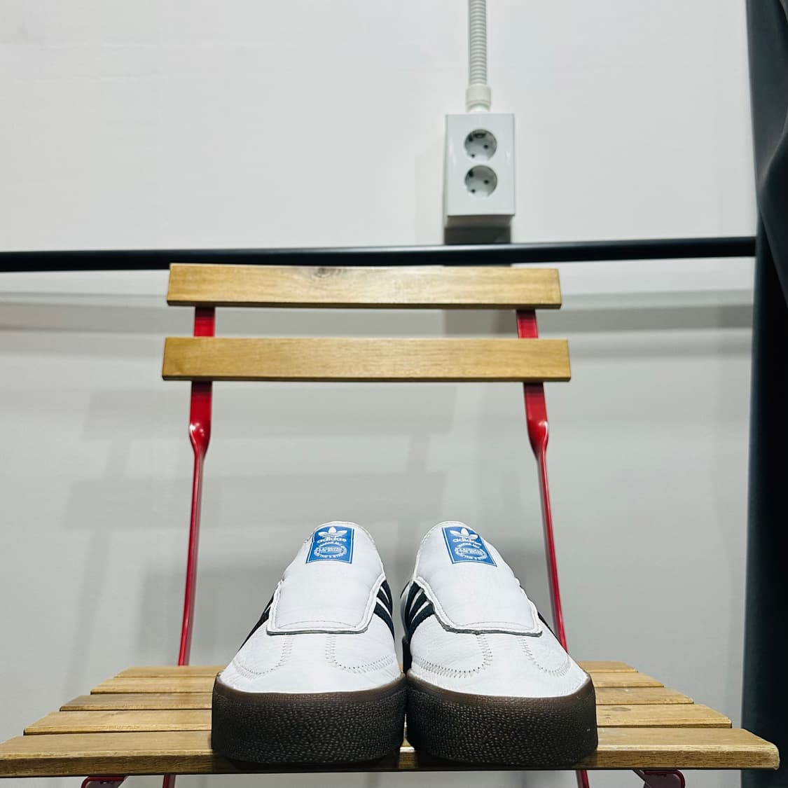 245) 아디다스 운동화 여성 여자 신발 삼바 클라우드 화이트 블랙 상품이미지2