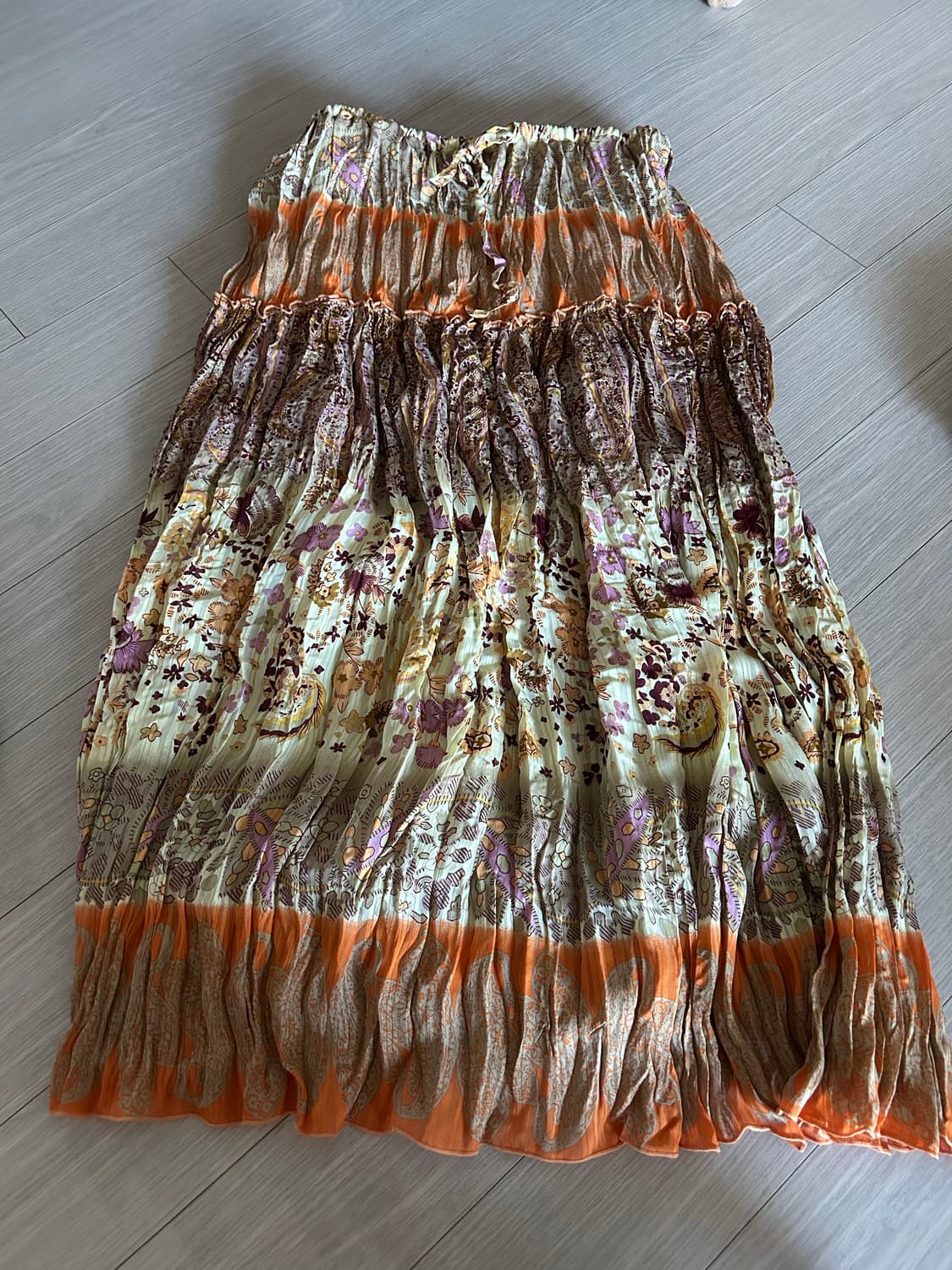 에스닉 빈티지 스커트 빈티지 모리걸 상품이미지1