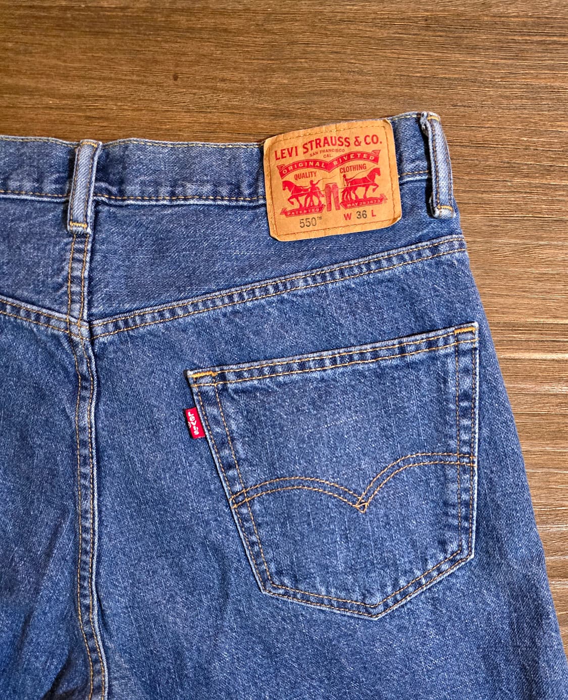 리바이스 550 데님 쇼츠 (Levis Denim Short) 상품이미지4