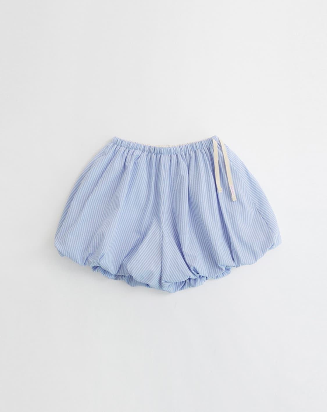 하네 스트라이프 벌룬 스커트 팬츠 Blue Surf 상품이미지1