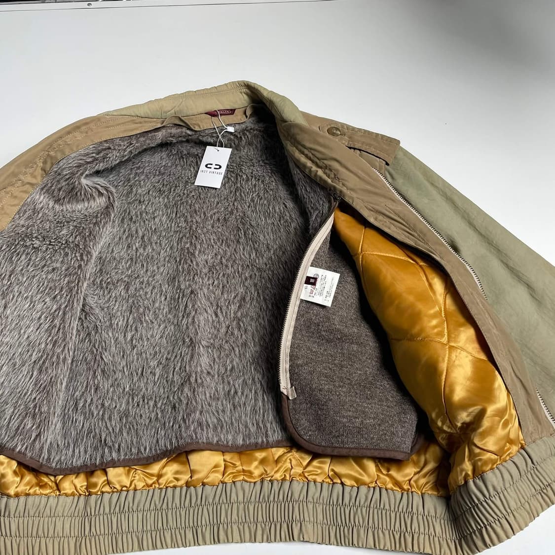 Dolce 탈부착가능한 코튼 나일론 봄버  상품이미지10