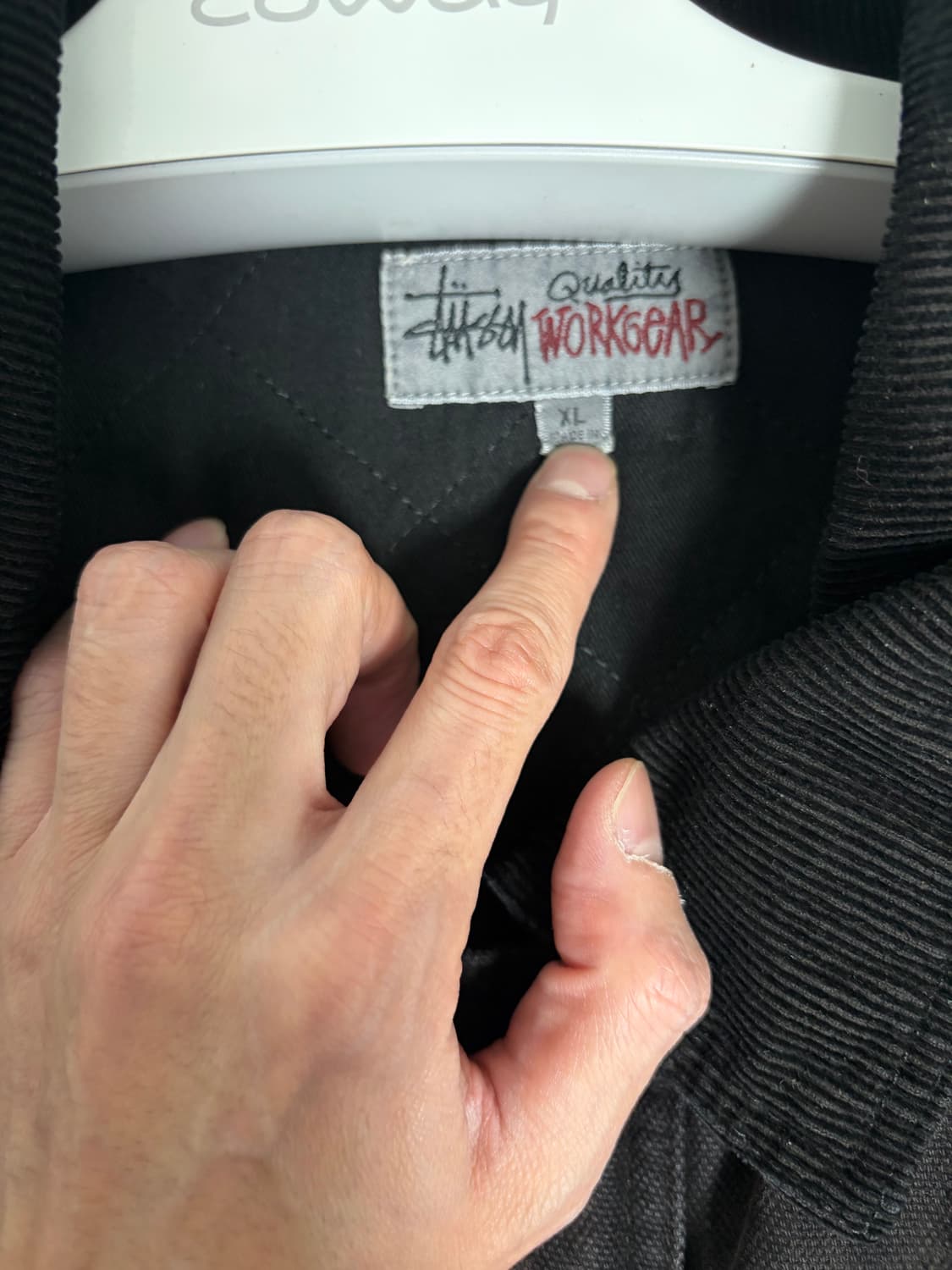 스투시 워크웨어 데님 사파리 XL 상품이미지3