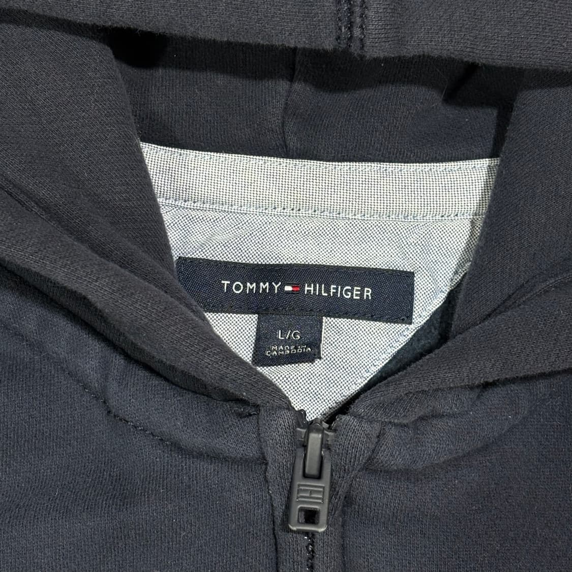 타미힐피거 로고 후드 집업 상품이미지4