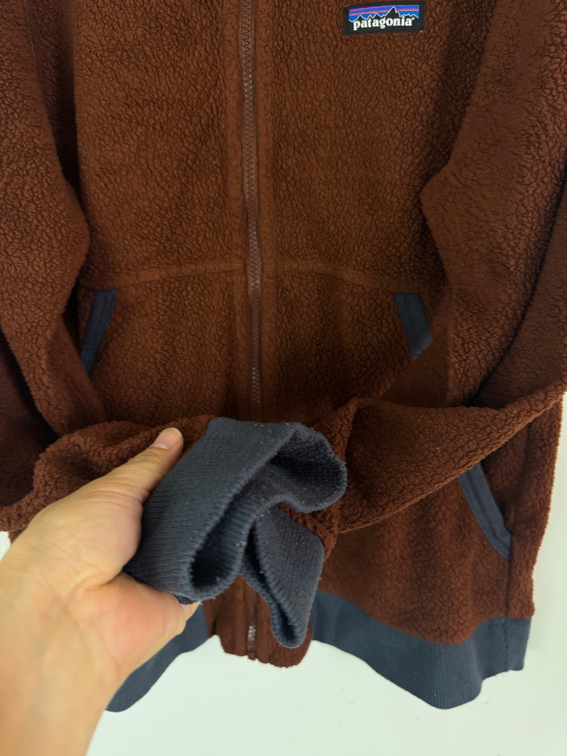 파타고니아 woolyester 봄버 M사이즈.  상품이미지3