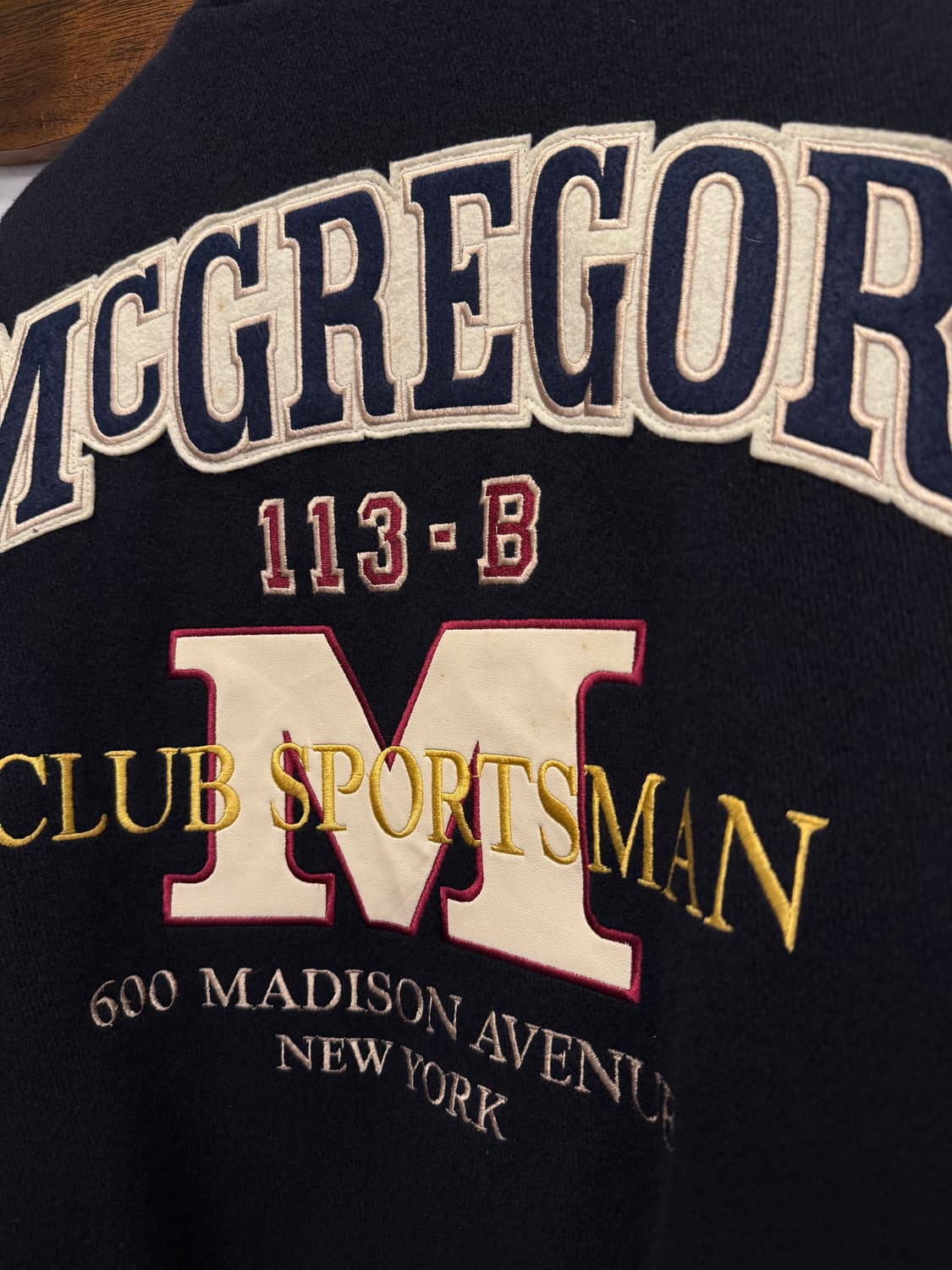 (L) 90s McGregor 맥그리거 Vintage Leather Ar 상품이미지7