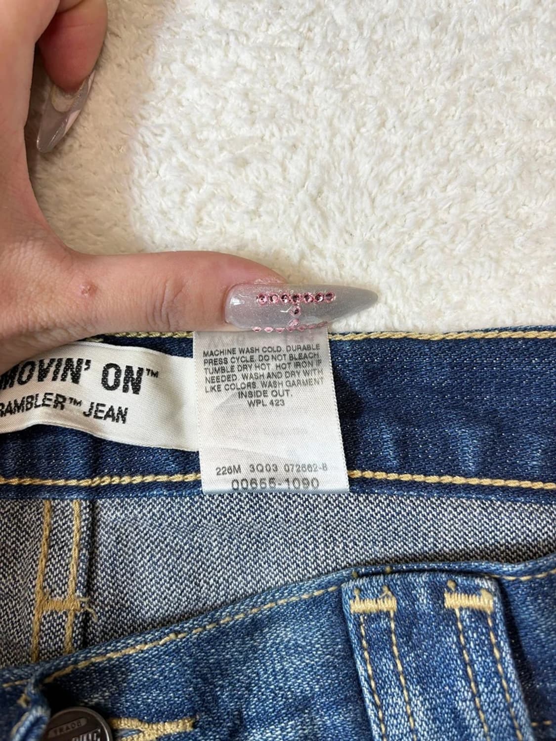 리바이스 00's 무빙온 램블러 데님 팬츠 PN6065    상품이미지7