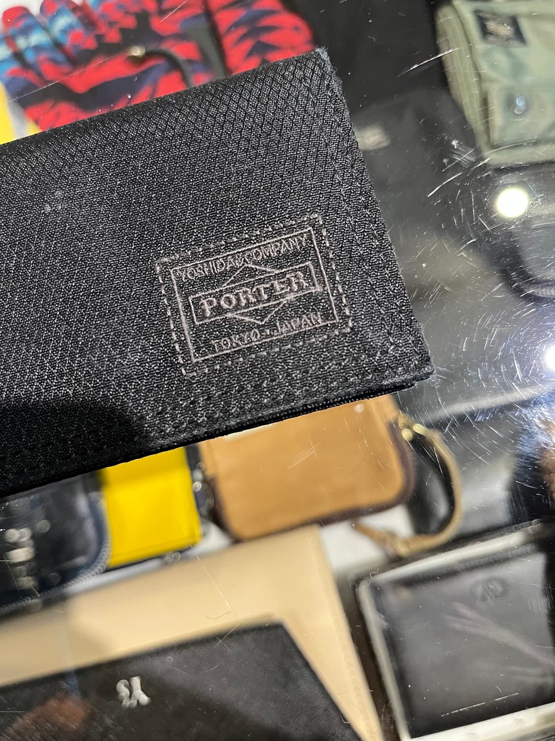 YOSHIDA PORTER 요시다포터 피그먼트 블랙 립스탑 로고 자수 코 상품이미지2