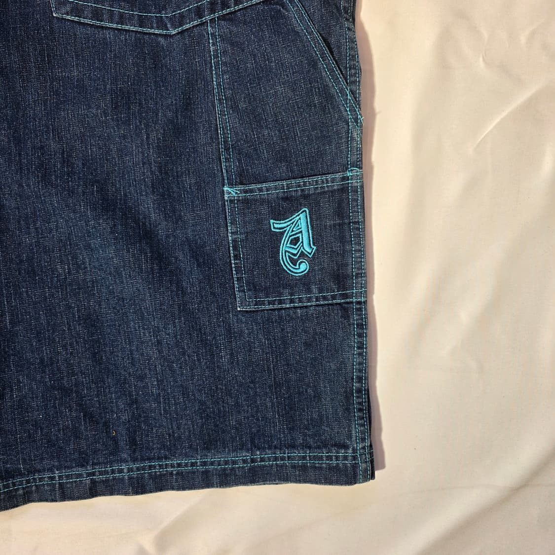 [40]아비렉스 버뮤다 데님 쇼츠 반바지 상품이미지9