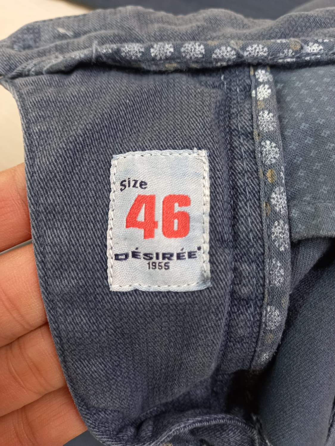 31 DESIREE(신세계) Italy 스판 치노 챠콜네이비 31-467 상품이미지8