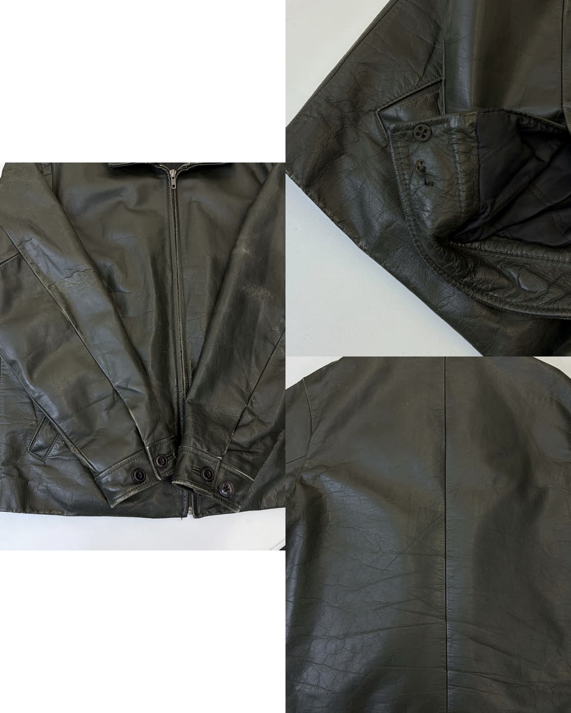 올드 갭 레더 자켓 상품이미지9
